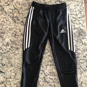 Quarter length Adidas training pants